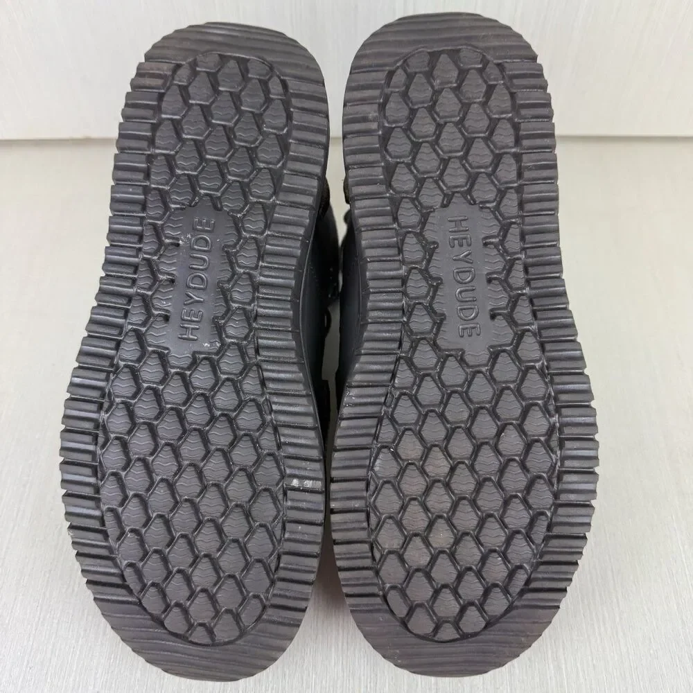 Hey Dude Bradley Classic Men's Size 10 Brown Slip On Boots Water Resistance - Picture 9 of 11